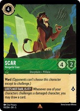 Lorcana  Scar - Vengeful Lion - Shimmering Skies  093