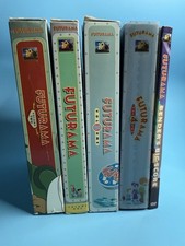 Futurama DVD Lot Volumes 1 2 3 4 COMPLETE Movie Bender's Big Score OOP