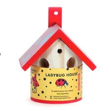 Kikkerland Ladybug House Garland