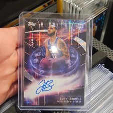 Topps Midnight Rookie Horizon Signatures #RHS-JBR Johni Broome 76ers 2025-26