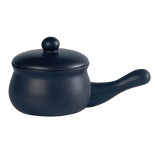 John Artis Ceraflame Mini Pan with Handle & Lid Black 20oz Pack of 4