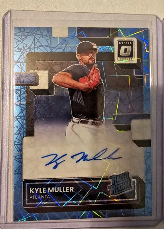 2022 Panini Donruss Optic Rated Rookie Kyle Muller #RRS-KM (AU, RC) /99