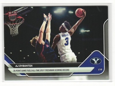 AJ Dybantsa 2025-26 Bowman U NOW Basketball #78 BYU Scoring Record