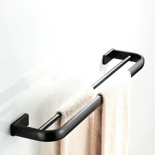 Oil Rubbed Bronze Bathroom Accessories Set Towel Ring Bar Robe Hook Paper Holder