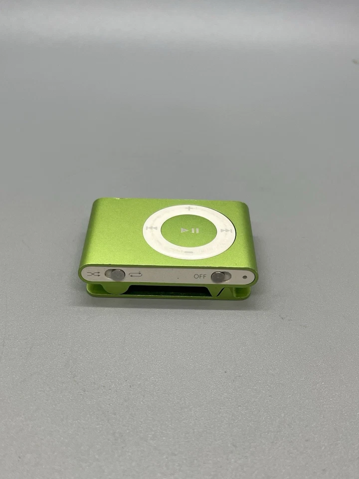 iPod Shuffle 2ª Generación, Modelo Nº A1204 -No probado - Sin muelle/cargador verde Foto 2 de 4