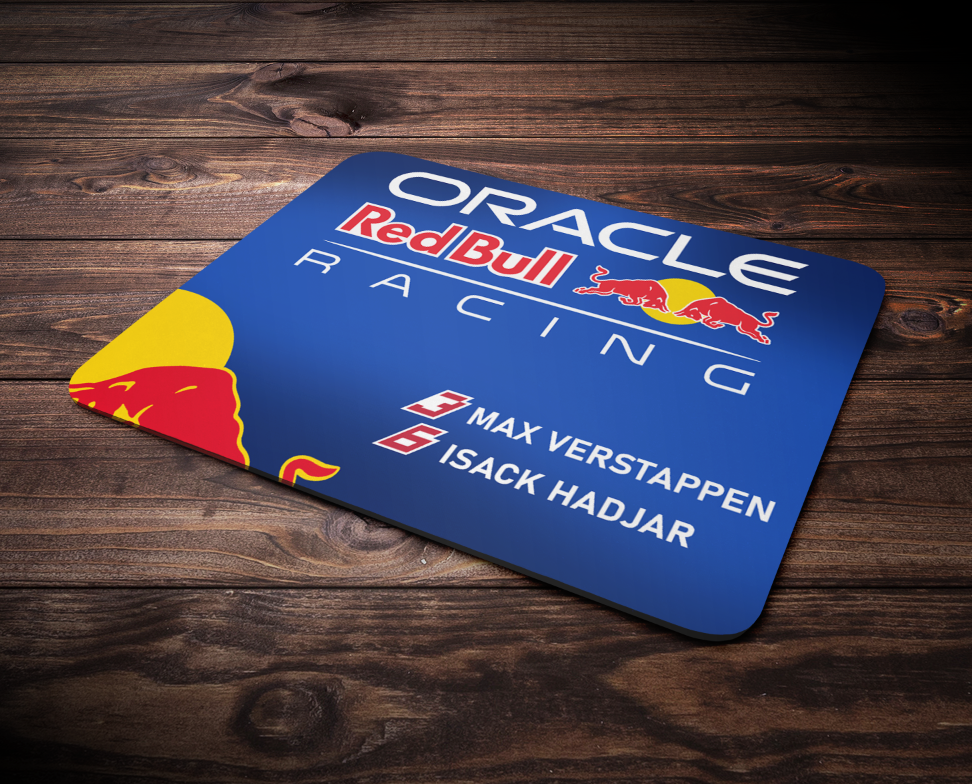 Red Bull Racing 2026 F1 Mouse Mat Pad Max Hadjar - Scuderia GP | eBay