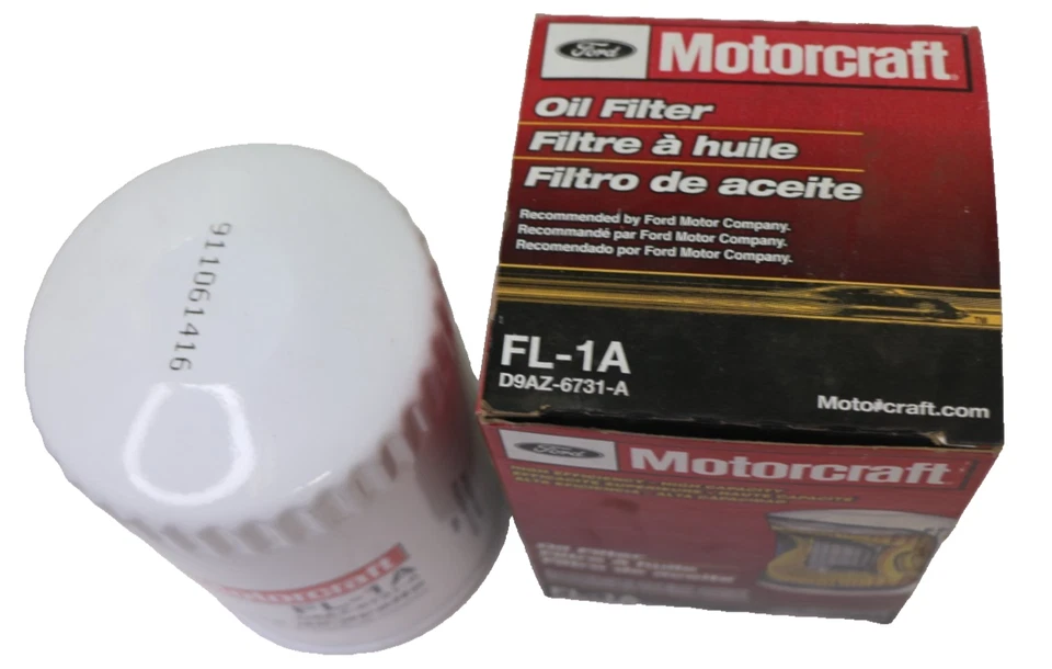 Filtro de óleo MotorCraft FL-1A novo na caixa - Imagem 2 de 3