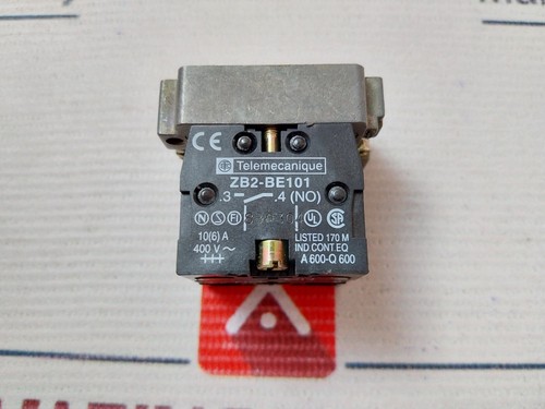 Telemecanique ZB2-BZ103,ZB2-BE101 Contact Blocks W/ Mounting Base 400V - Picture 12 of 17