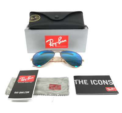 Ray-Ban Sunglasses RB3025 AVIATOR LARGE METAL 112/4L Matte  display picture 1