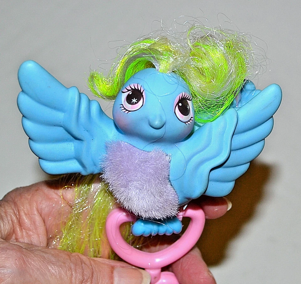 MLP FairyTails Hasbro Vintage Años 80 Colas Hinchables AZUL Pájaro y Perca ENVÍO GRATUITO Foto 2 de 4