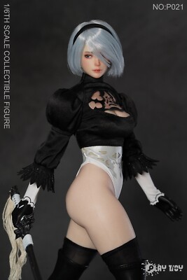 PLAY TOY P021 1/6 Humanoid Robot 2B Collectible Female Action