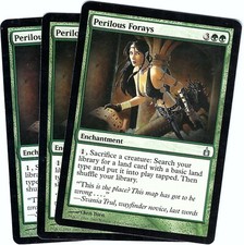(3X) Perilous Forays Ravnica: City of Guilds – MTG Magic the Gathering Card
