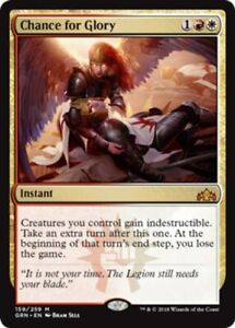 Chance-for-Glory-x4-Magic-the-Gathering-4x-Guilds-of-Ravnica-mtg-card-lot