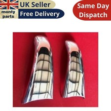 Acciaio Inox Maniglia Cover 2 Pezzi Specchio Accessorio per Scania Serie R