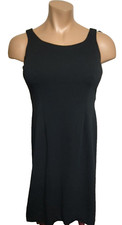 Jessica Howard Women's Little Black Sleeveless Dress Size 14 #ST54