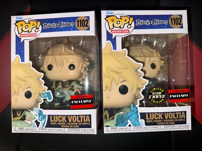 Funko Pop! Vinyl: Black Clover - Luck Voltia (Regular & Chase GITD)