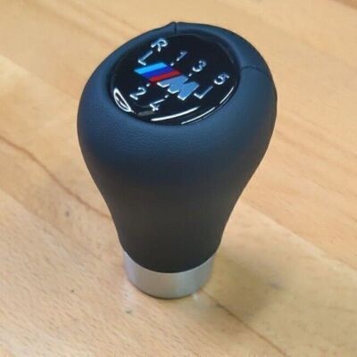 pi⭐︎ BMW ZHP Weighted Shift Knob Leather 5spd 25117896031 M3 for