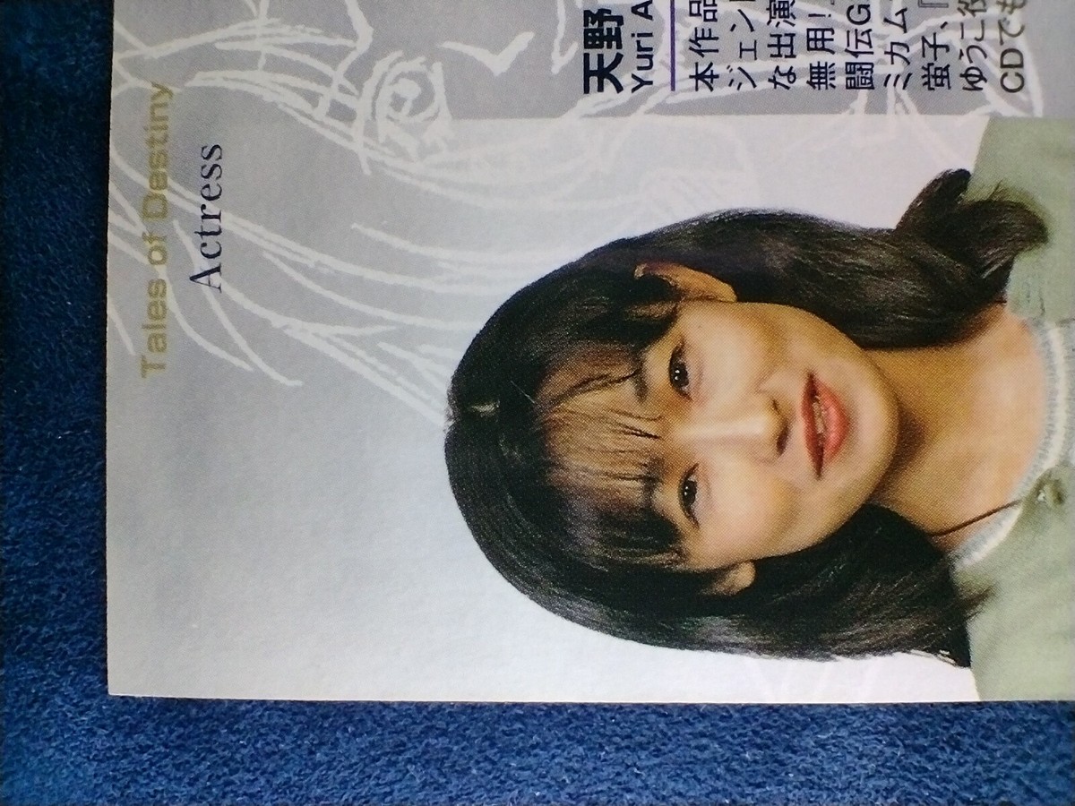 Tales of Destiny Trading Card Voice Actor 