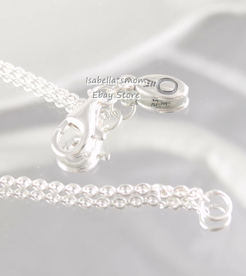 Timeless Eleganza Autentico PANDORA Argento Zirconia Collana 390378CZ-45 W Box - Immagine 4 di 4