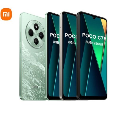 Xiaomi Smartphone POCO C75 8+256GB 6+128GB 50MP Kamera Android Handy NFC 5160mAh