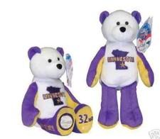 COIN BEAR 32 Minnesota State Quarter Coin Collectible Plush Bear LTD TREASURE