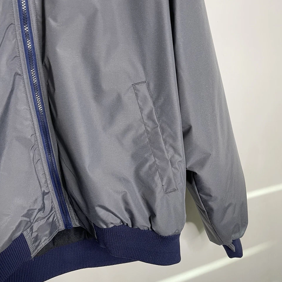 Wear Guard Vintage Bomber Jacket Storm Proof Lined Mens XL Navy Boat Sailing - Image 4 of 4