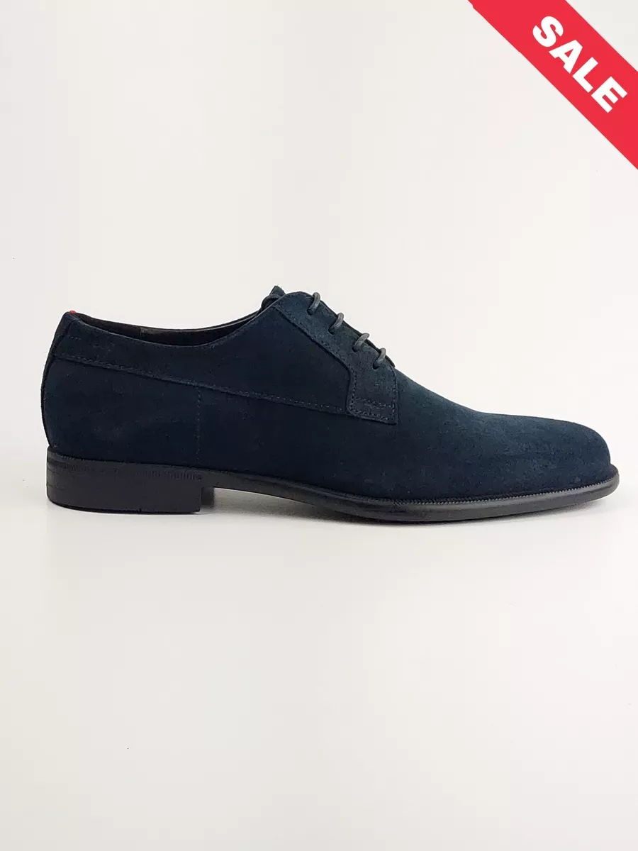 Hugo boss sales blue suede shoes
