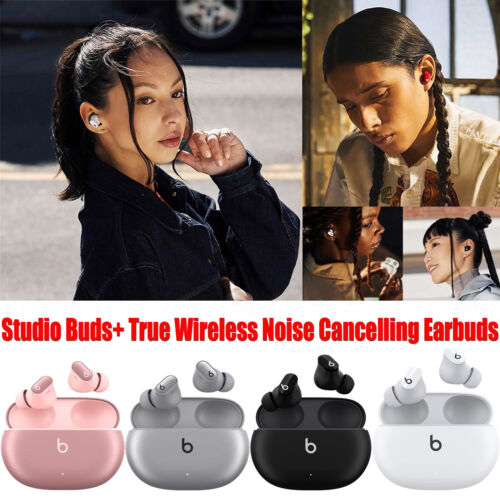 Auriculares con cancelación de ruido Studio Buds inalámbricos Bluetooth con estuche de carga de micrófono 0 - Imagen 1 de 19