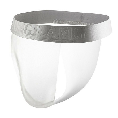 Mutande Uomo Slip Lingerie Traspirante Maglia Vedi Attraverso Pantaloncini Trasparenti - Foto 9 di 11