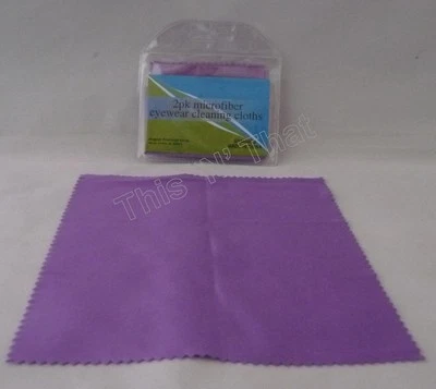 REGENT 6 Eyeglass Microfiber Cleaning Cloths Camera Eye Lens Cleaner Soft won't Scratch