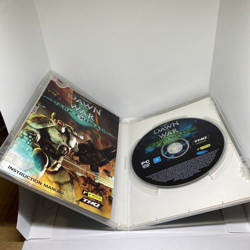 Warhammer 40k Dawn of War Game Of The Year And Dark Crusade PC Games Retro GC - Picture 21 of 24