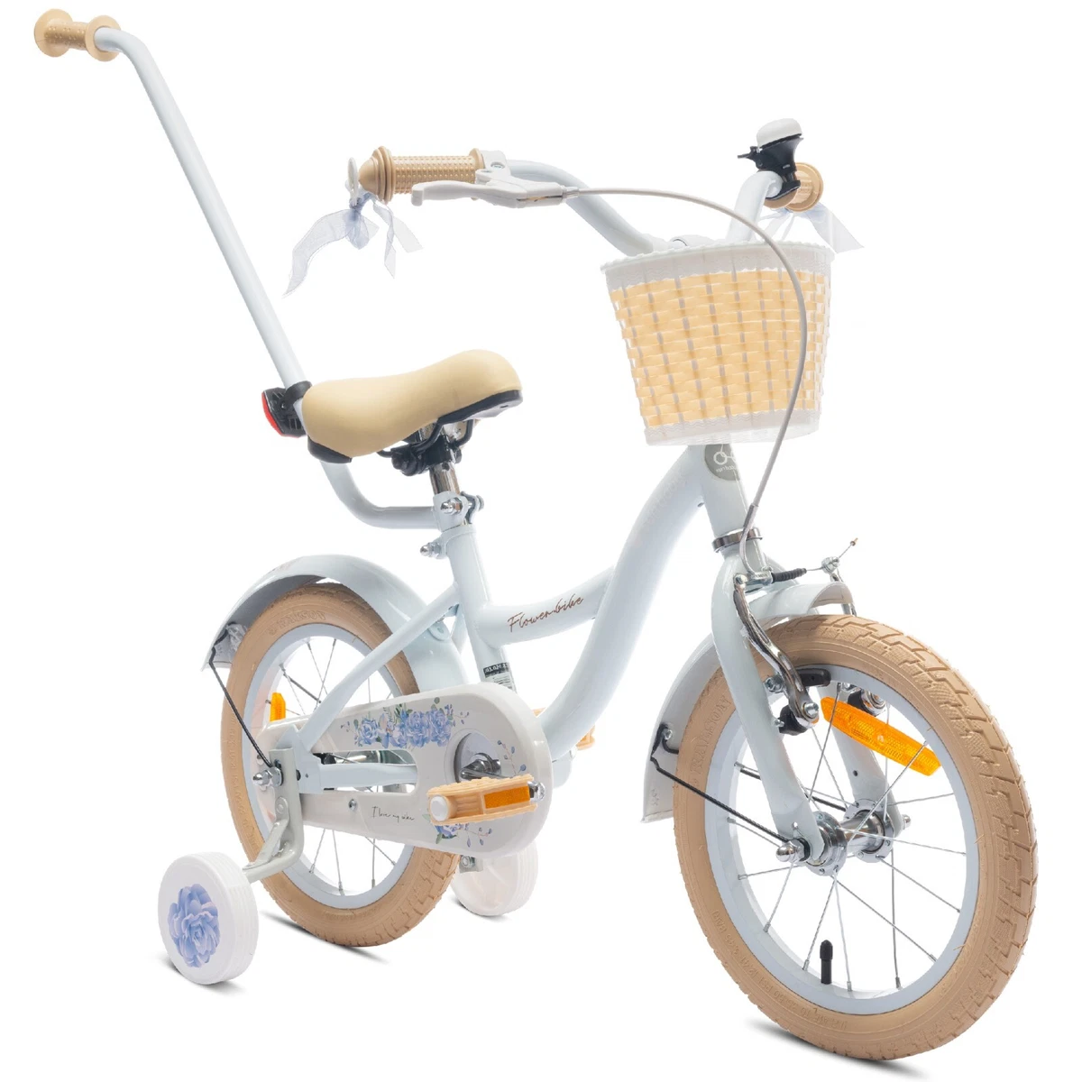 14 Zoll Kinderfahrrad Mit Sttzrdern - Hhenverstellbar Ab 3 Jahre Fr  Jungen Und Mdchen