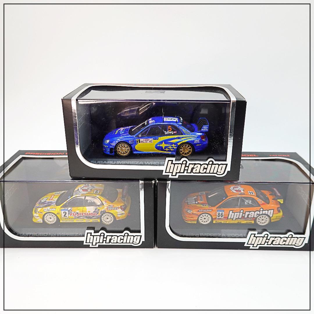 1/43 hpi スバル インプレッサ SUBARU IMPREZA 1/43 HPI RACING RALLY JAPAN PETER SOLBERG 2006 SUBARU