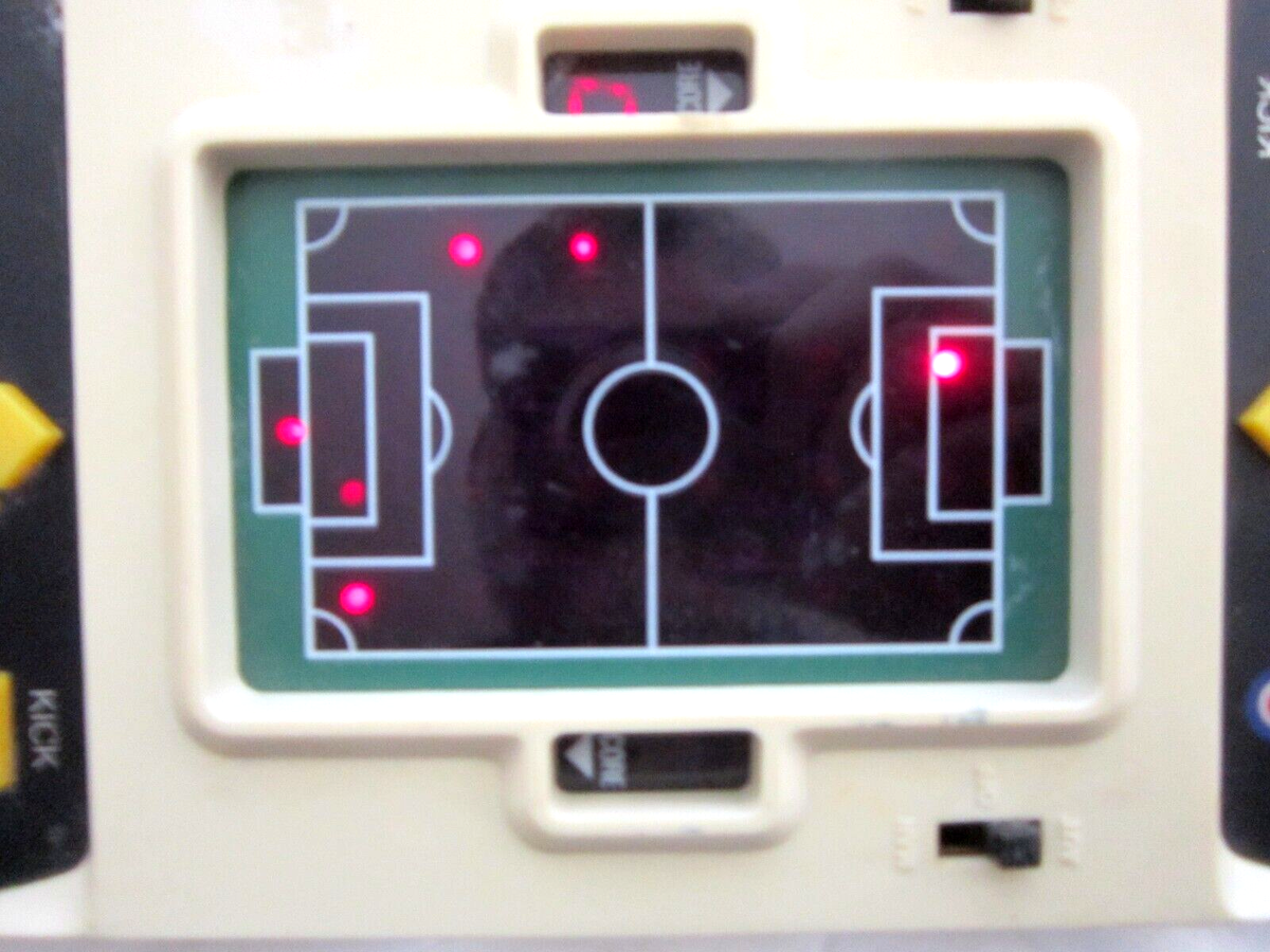1979 Intex Industries Soccer Vintage Handheld Game-Tested and