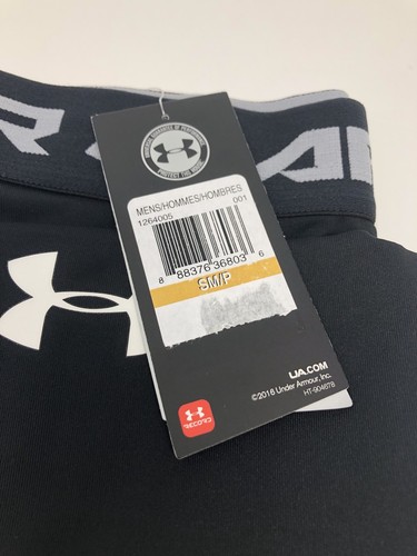 Under Armour Herren schwarz 3/4 Basketball Kompressionsleggings Small 1264005 001 - Bild 3 von 3