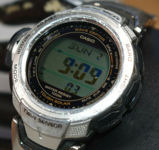 pathfinder tough solar watch