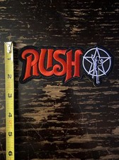 Rush Embroidered Iron on patch Punk/Rock/Metal/Music/Art