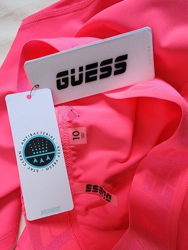 Guess Girls J2GB10MC049 Active Capri Leggings Monroe Pink Youth Size 10 New - Picture 6 of 7
