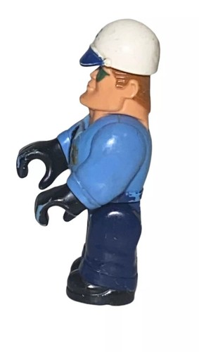 Vintage 1980 Fisher Price Husky Helpers Motorcycle Police Officer - Picture 5 of 11