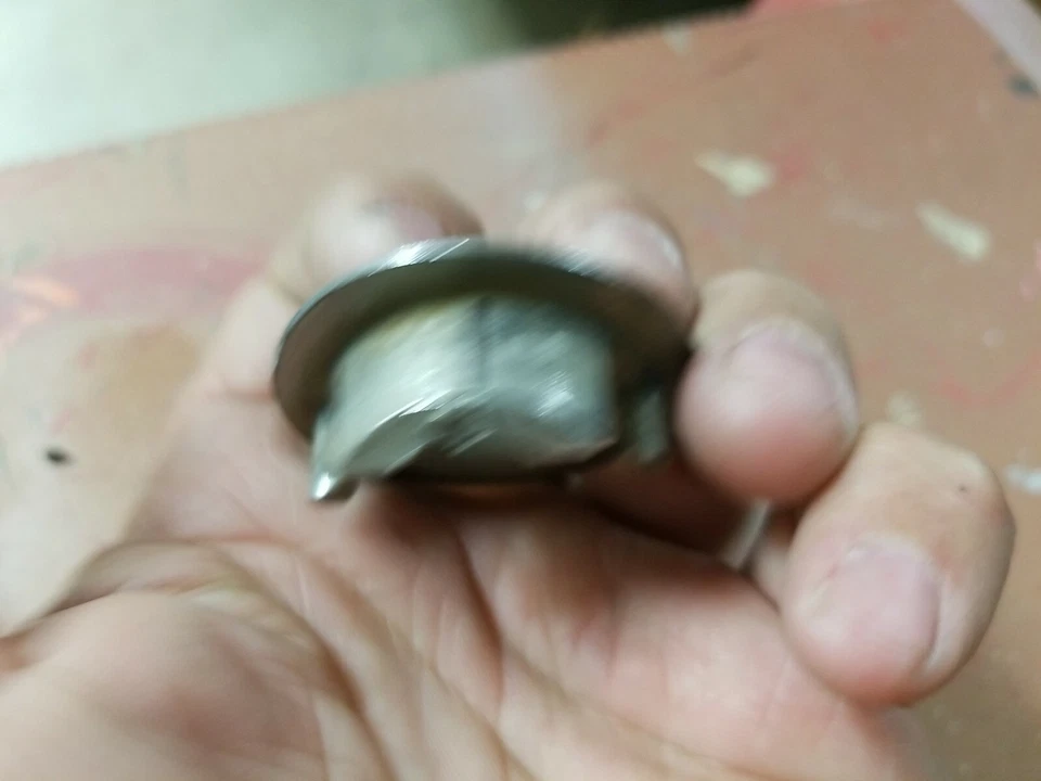 1970 1971 1972 1973 1974 PLYMOUTH BARRACUDA CUDA RADIO ANTENNA BASE TRIM BEZEL - Image 3 of 4