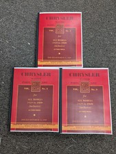 1931-1932 Chrysler Cd Cn Cnx Cp Ci Cix Cl Master Parts Catalog Manual 3 Vol Set 1931-1932 Chrysler Cd Cn Cnx Cp Ci Cix Cl Master Parts Catalog Manual 3 Vol Set