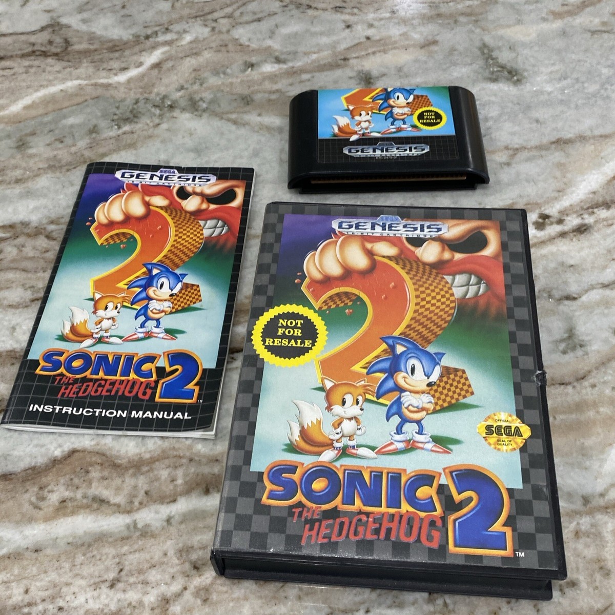 Sonic the Hedgehog (Sega Genesis 1991) Not For Resale Edition
