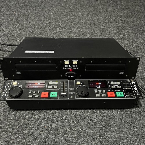 Denon DN-2000F MK3 Double CD Player And Remote Control Unit SEMI-WORKING