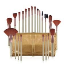 22Pcs Premium Gold Makeup Brushes Powder Foundation Eyebrow Blush Cosplay