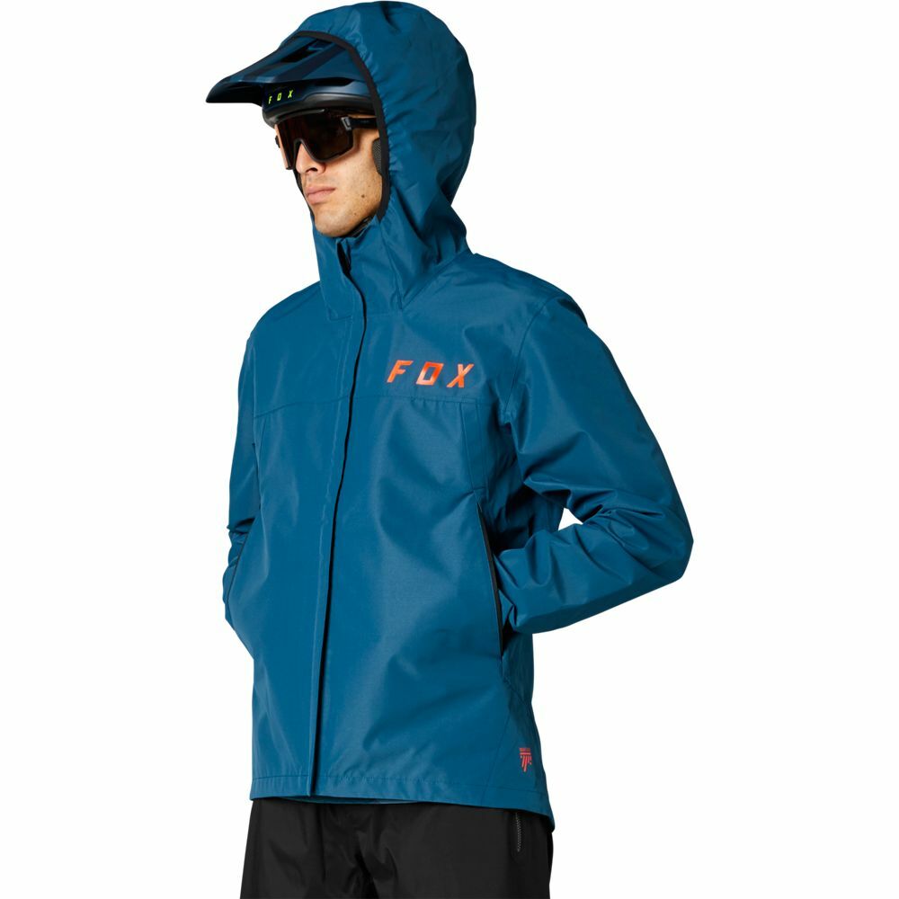 FOX RANGER M ネイビー 防水ジャケット サイクルジャケット Fox Racing MTB Ranger 2.5L Water Jacket Blue Camo | eBay