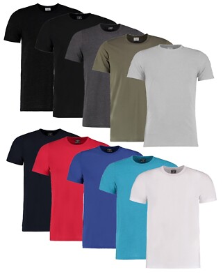 Kustom Kit Superwash 60 degree Short Sleeve Crew Neck Tee T-Shirt XS to 3XL