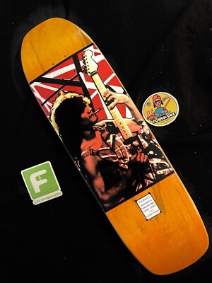 RARE Pocket Pistols Eddie Van Halen Limited Edition Skateboard