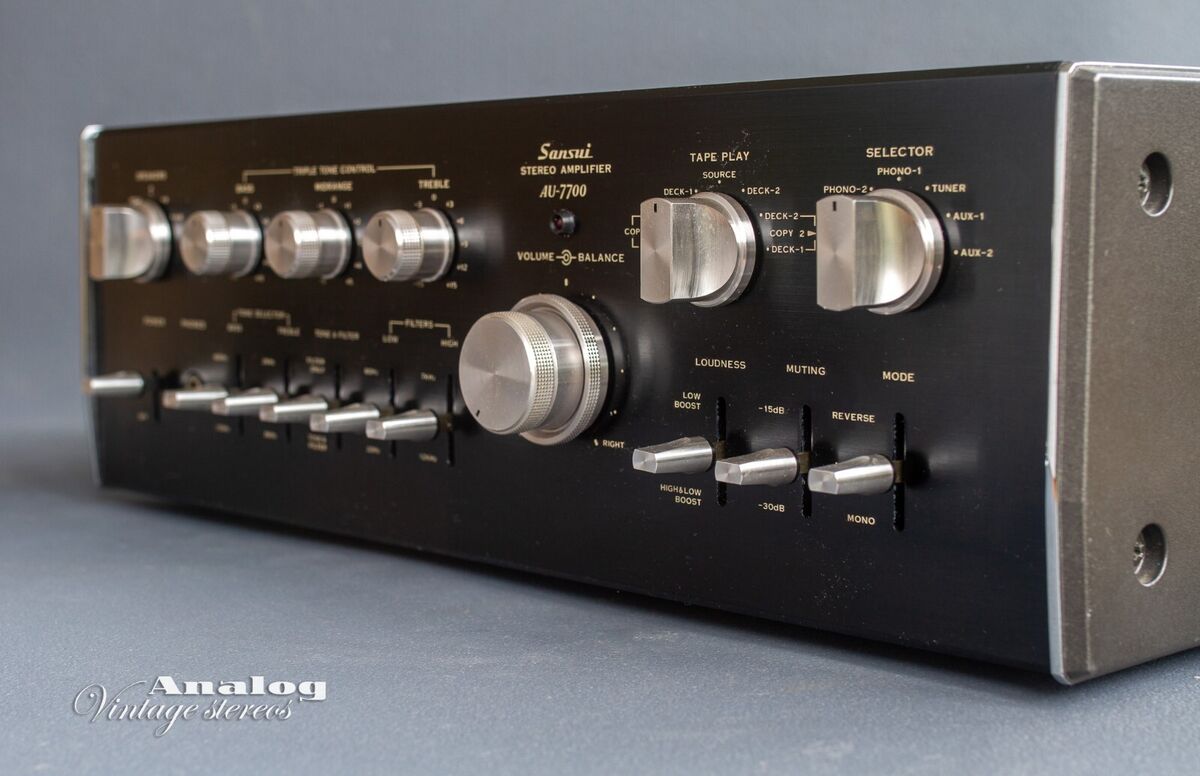 Amplifier Sansui AU-7700, 100v | eBay Amplifier Sansui AU-7700, 100v | eBay