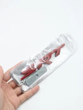 Front Grille Emblem 3D Badge For HellCat Grill Matte Red Metal Alloy Decal