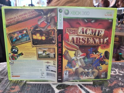 Loony Tunes ACME Arsenal Xbox 360 NoManual EN/FR Tested Free Shipping in Canada